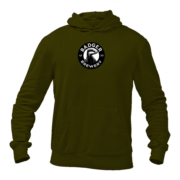 Men's Badger Brewery Logo Pullover Hoodie