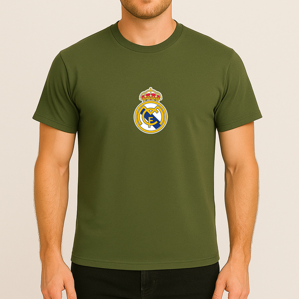 Men’s Real Madrid Soccer Cotton T-Shirt