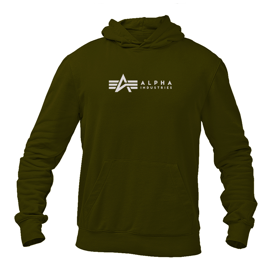 Men's Alpha Industries Logo Pullover Hoodie