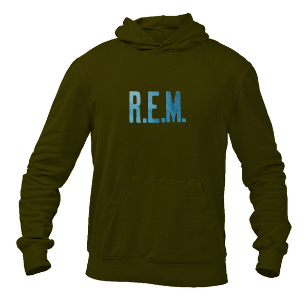 Men's R.E.M. Blue Softstyle Midweight Hooded Sweatshirt