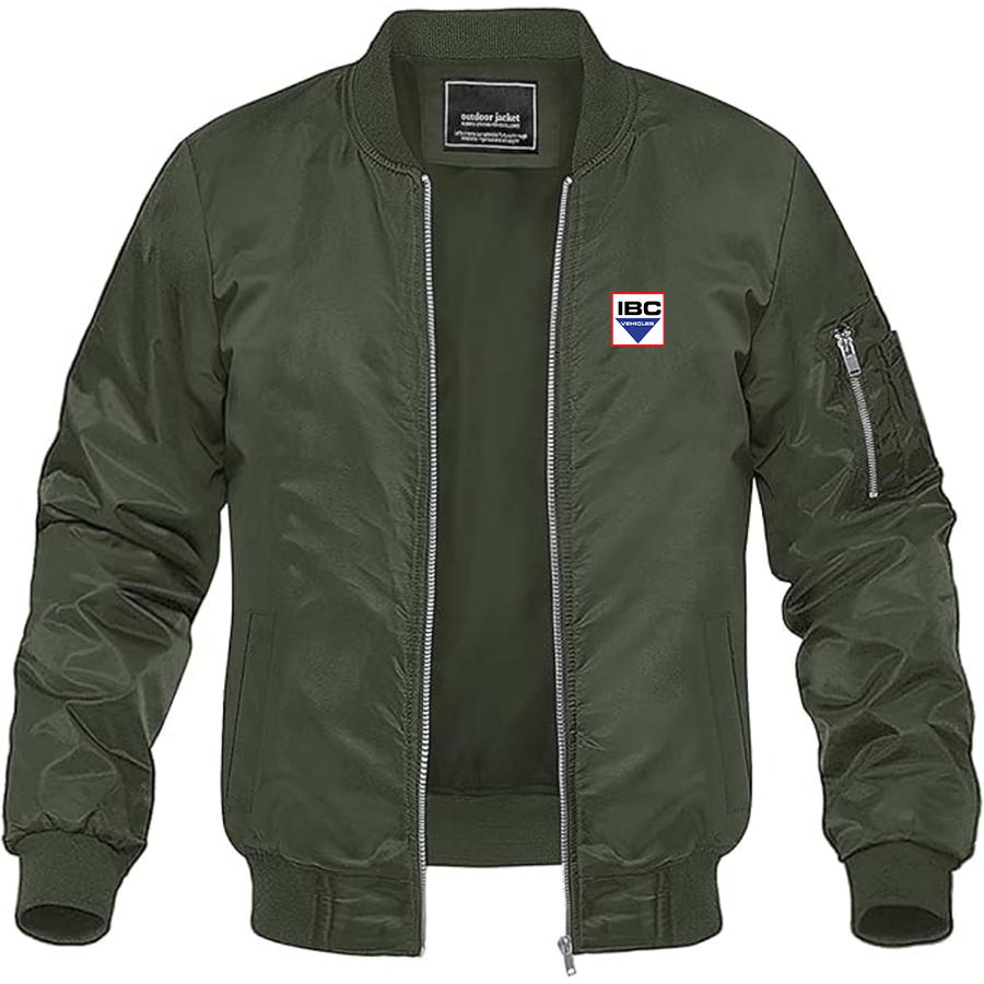 Men's IBC Vehicles Logo Lightweight Bomber Jacket