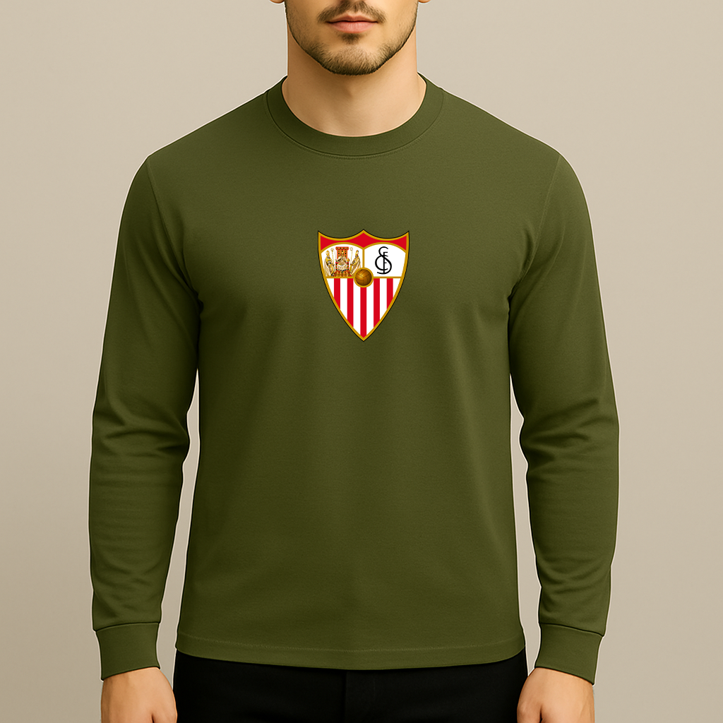 Men's Sevilla FC Long Sleeve T-Shirt