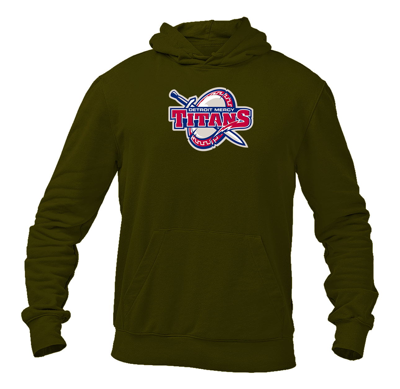 Men's Detroit Titans  Pullover Hoodie