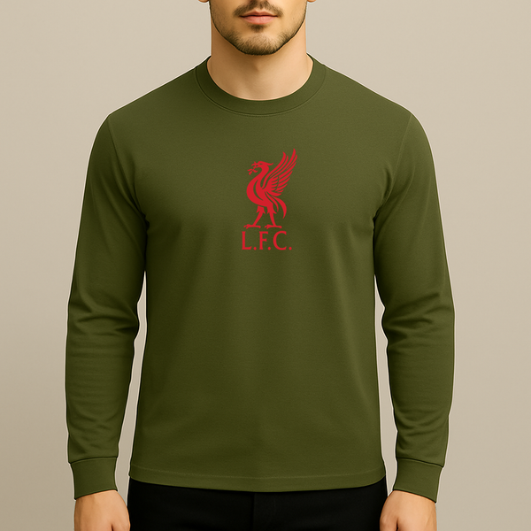 Men's Liverpool L.F.C. Soccer Long Sleeve T-Shirt