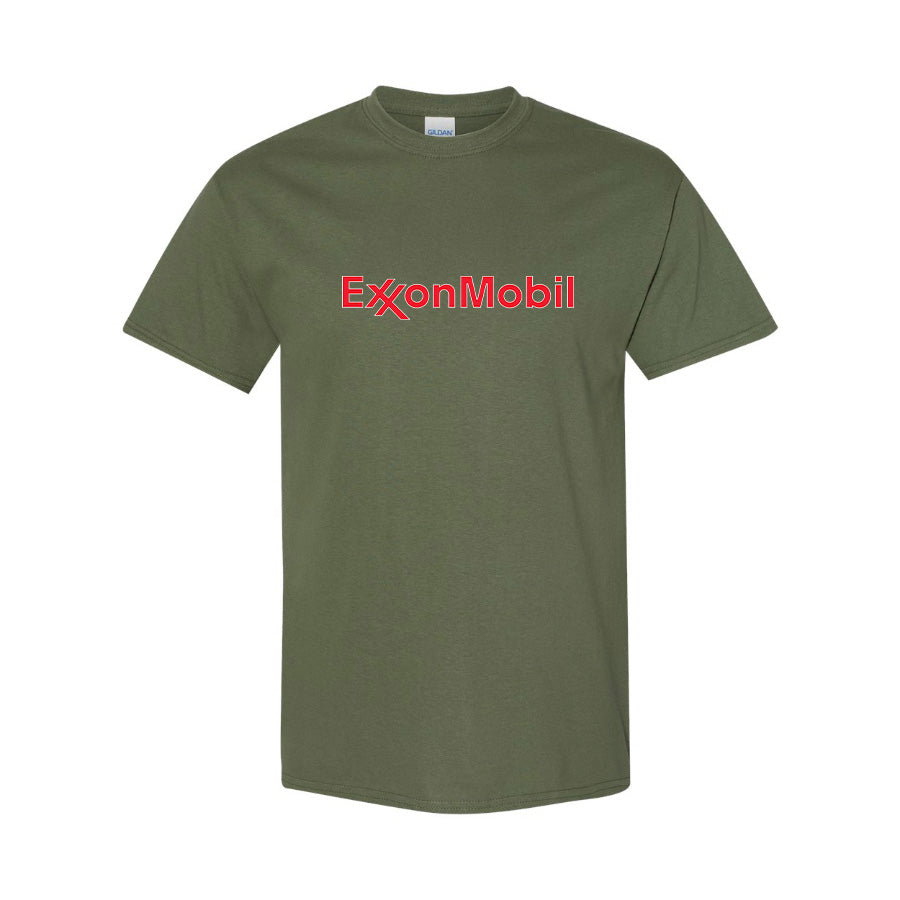 Men's Exxon Mobil Gas Station  Cotton T-Shirt