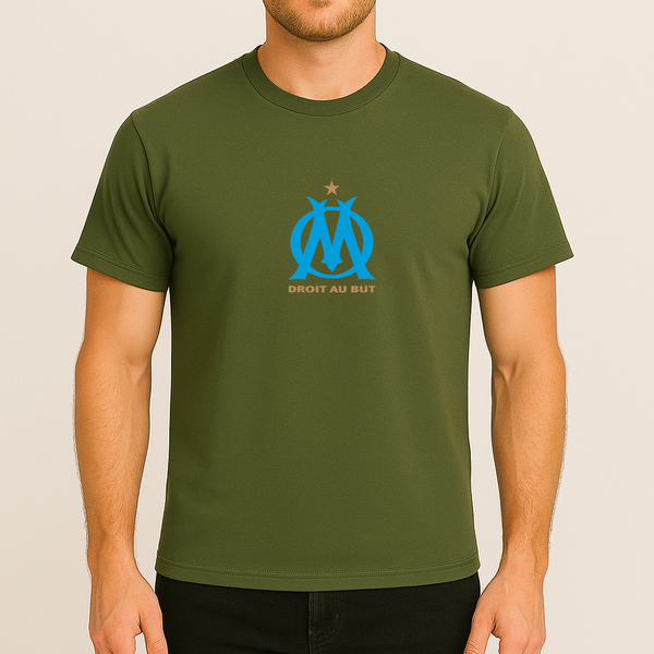 Men's Olympique de Marseille FC Cotton T-Shirt
