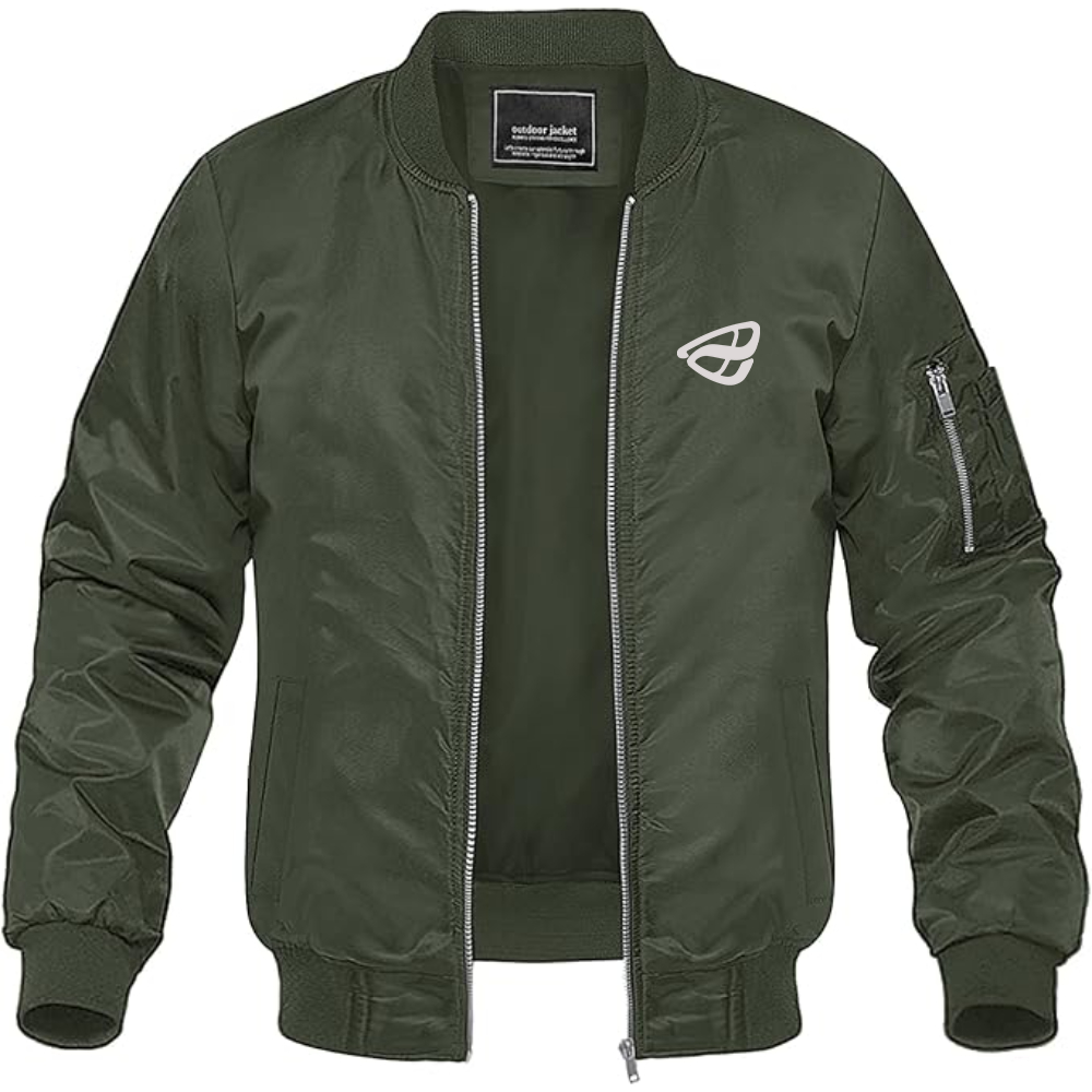 Men's Anfini Logo Lightweight Bomber Jacket