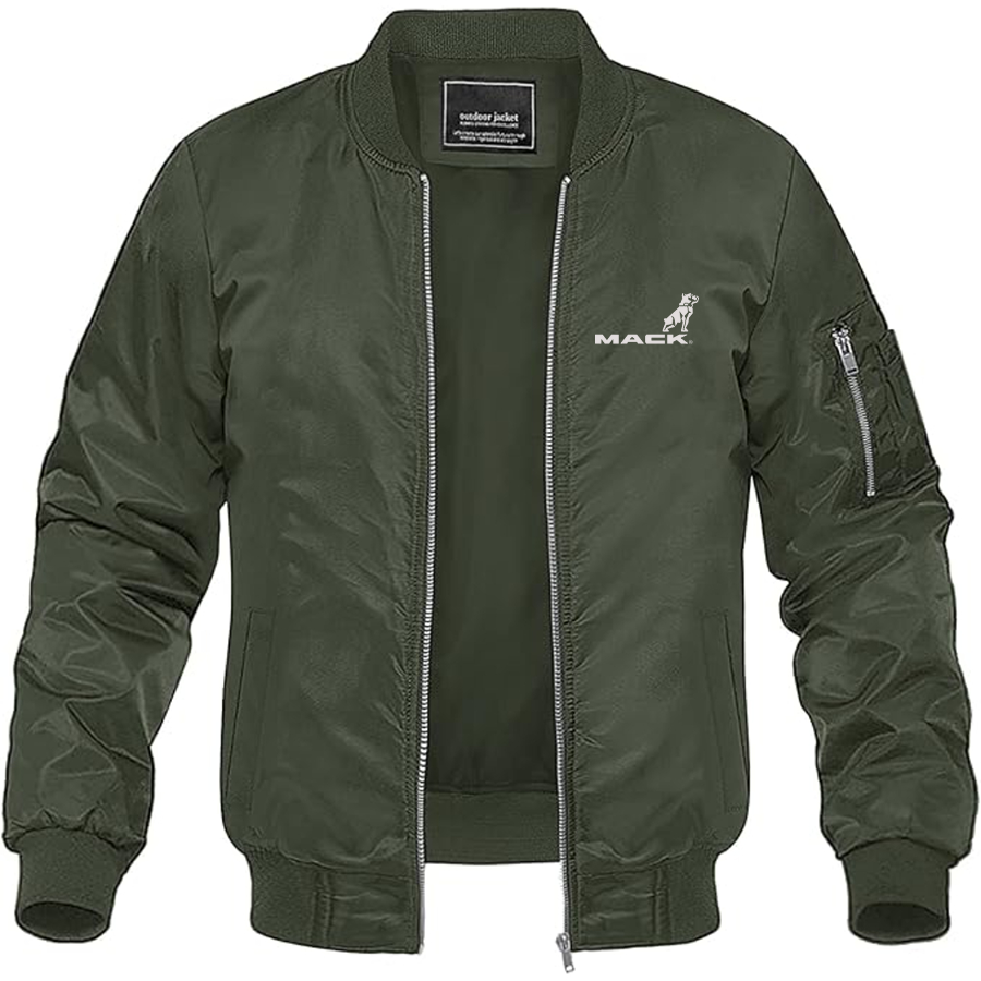 Men's Mack Logo Lightweight Bomber Jacket