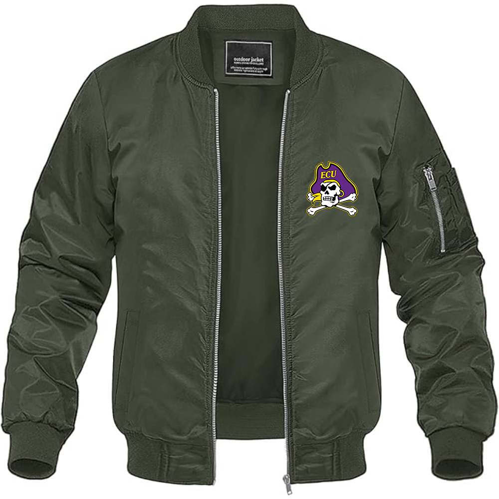 Men's East Carolina Pirates Lightweight Bomber Jacket
