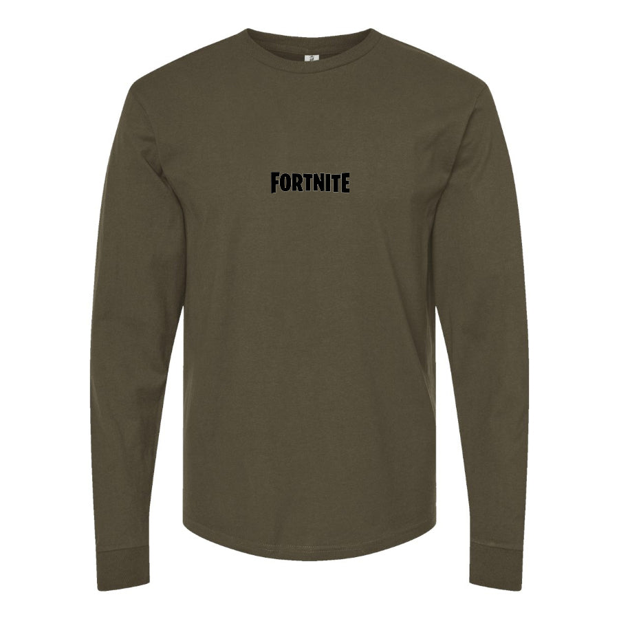 Men's Fortnite Battle Royale Game Long Sleeve T-Shirt