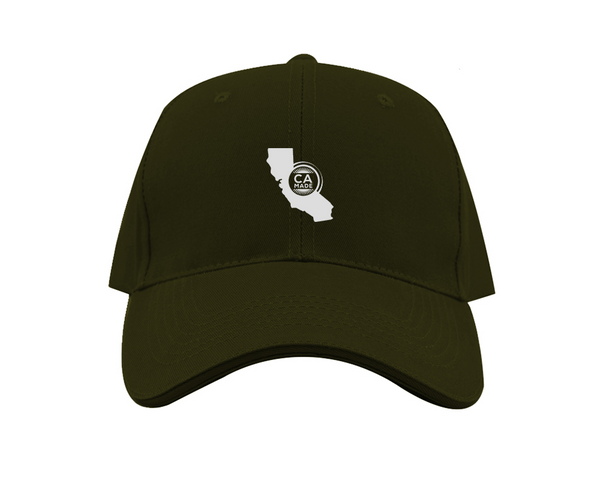 California Made  Logo  Dad Baseball Cap Hat