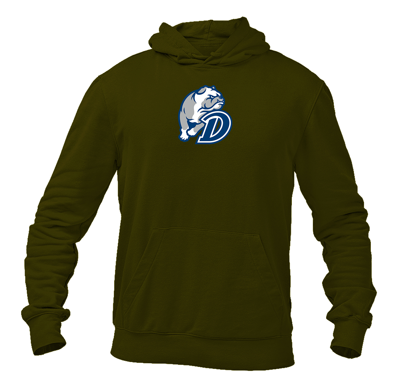 Men's Drake Bulldogs Pullover Hoodie