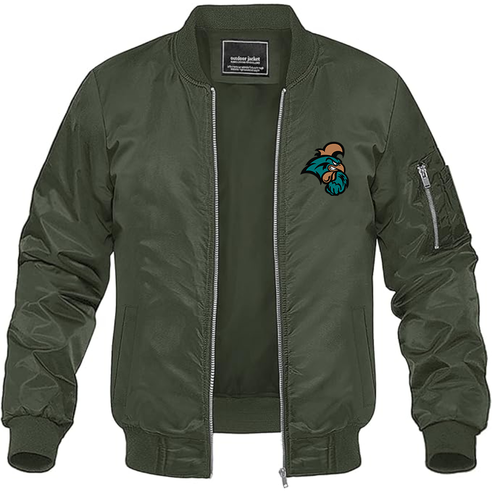 Men's Coastal Carolina Chanticleers Lightweight Bomber Jacket