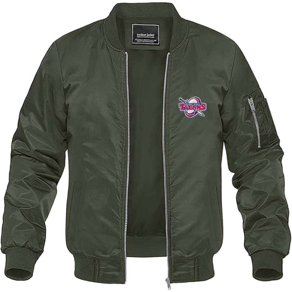 Men's Detroit Titans Lightweight Bomber Jacket