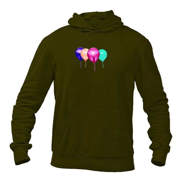 Men's Balloon-Emojis Logo Pullover Hoodie