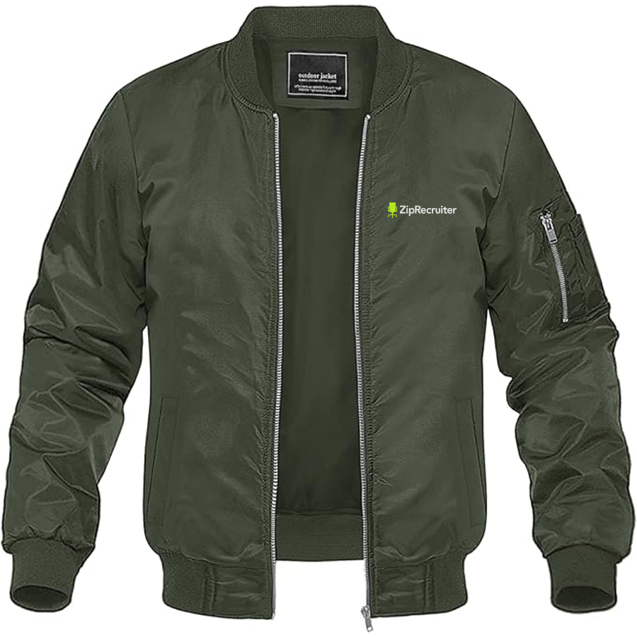 Men's ZipRecruiter Logo Lightweight Bomber Jacket