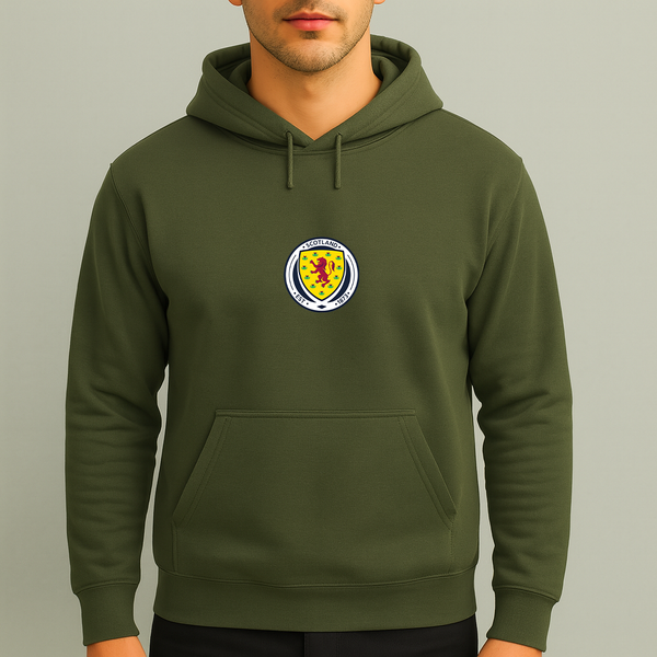 Men's Scotland National Soccer Team Pullover Hoodie