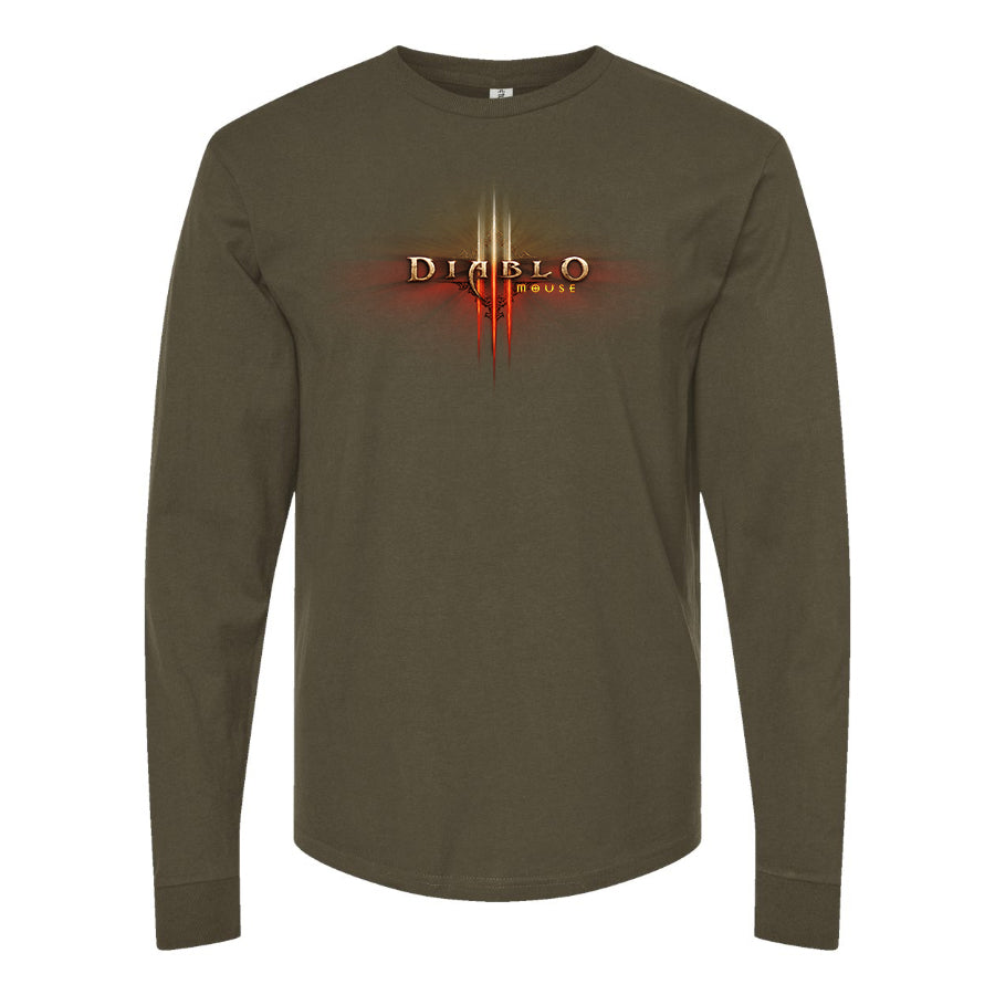 Men's Diablo 3 Game Long Sleeve T-Shirt