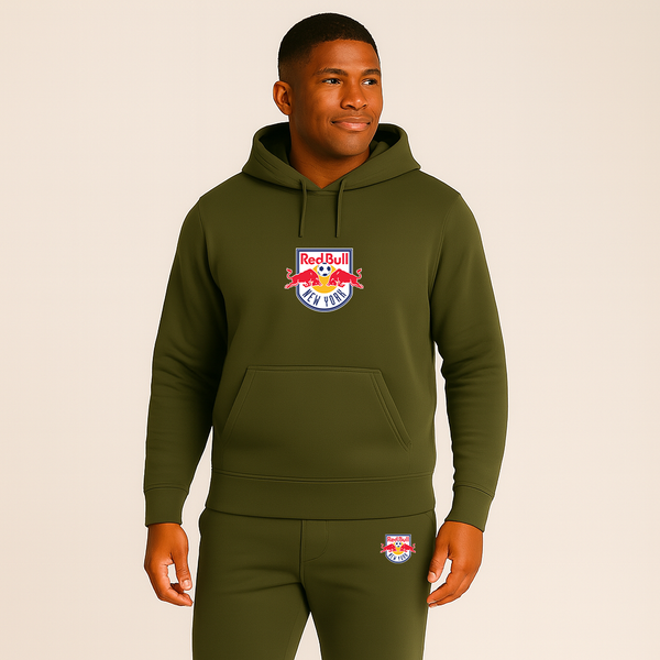 Men's New York Red Bulls FC Hoodie Joggers Set