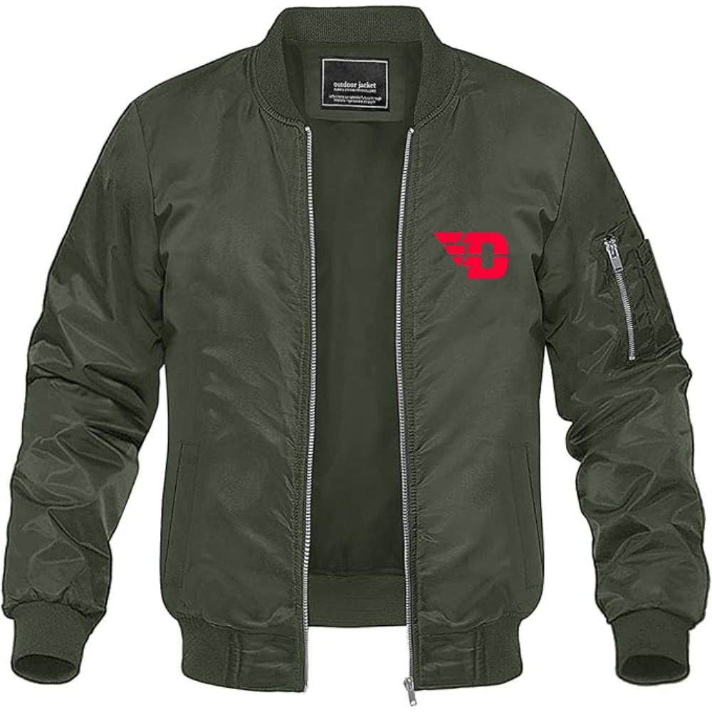 Men's Dayton Flyers Lightweight Bomber Jacket