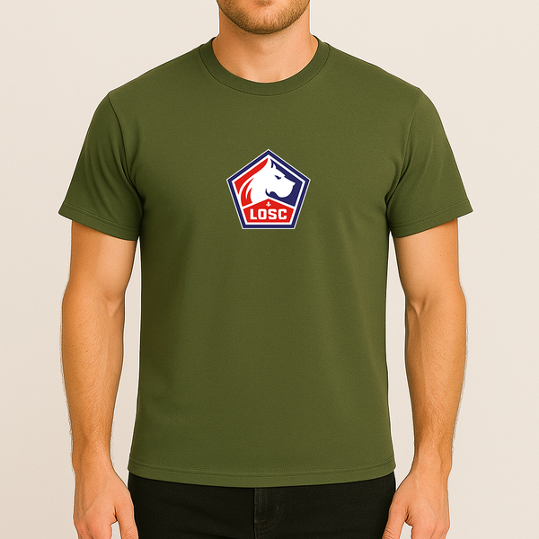 Men's Lille Olympique FC Cotton T-Shirt