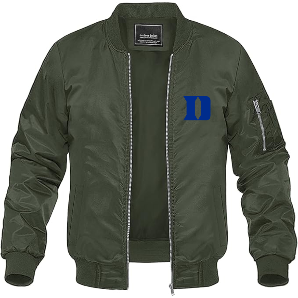 Men's Duke Blue Devils Lightweight Bomber Jacket