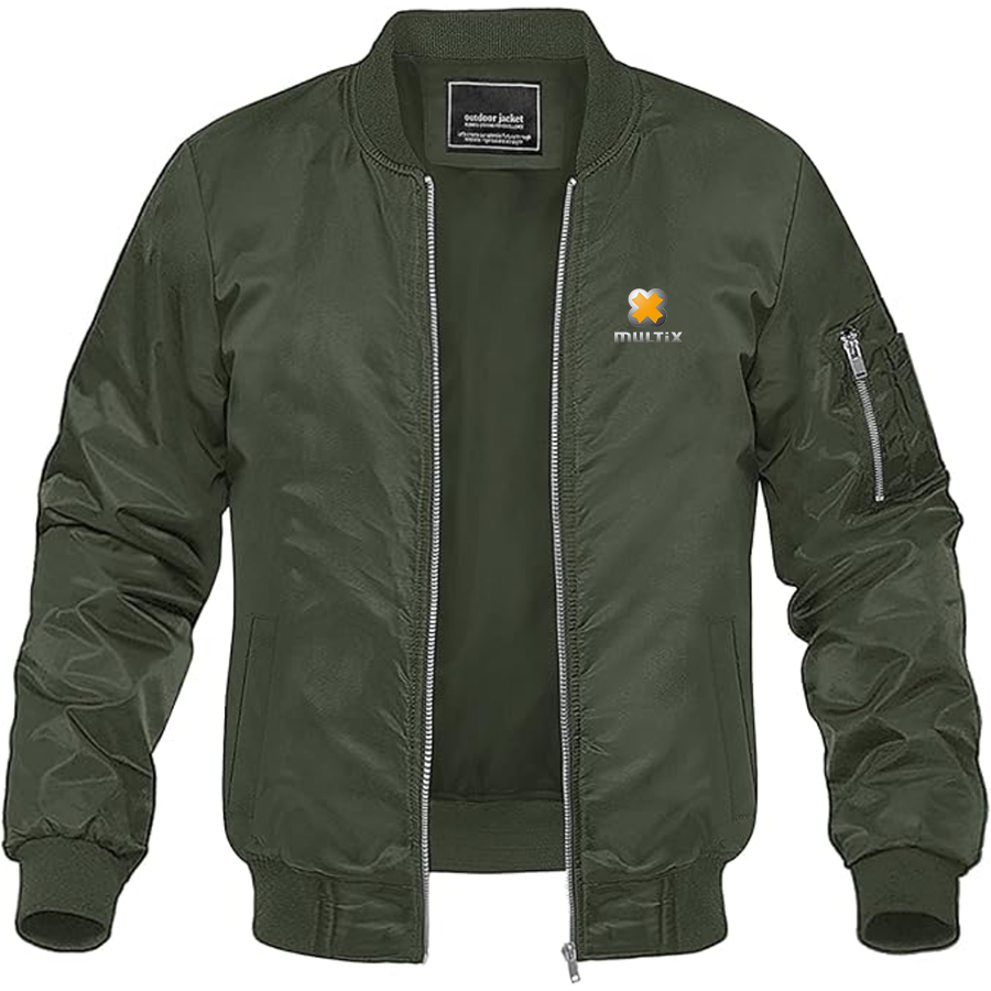 Men's Multix Logo Lightweight Bomber Jacket