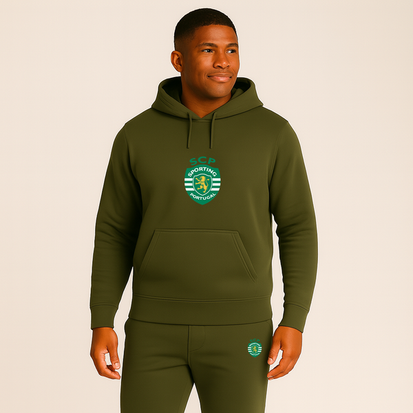 Men's Sporting CP FC Hoodie Joggers Set