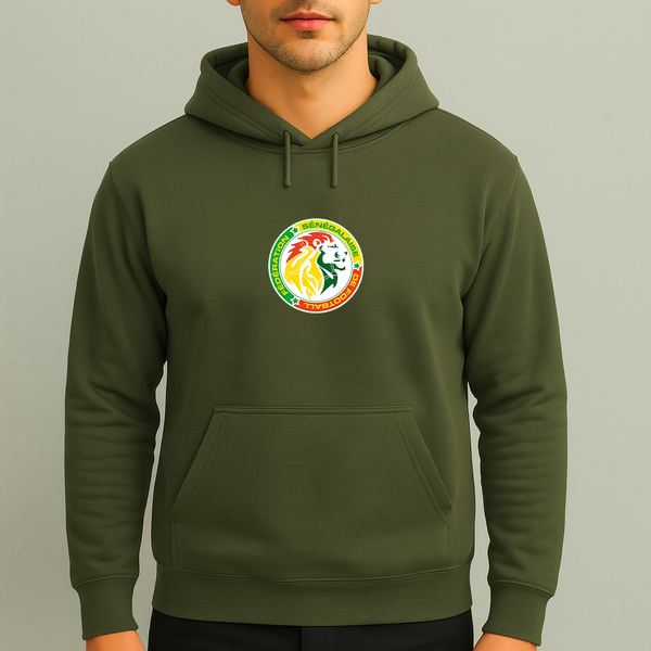 Men's Senegal National Soccer Team Pullover Hoodie
