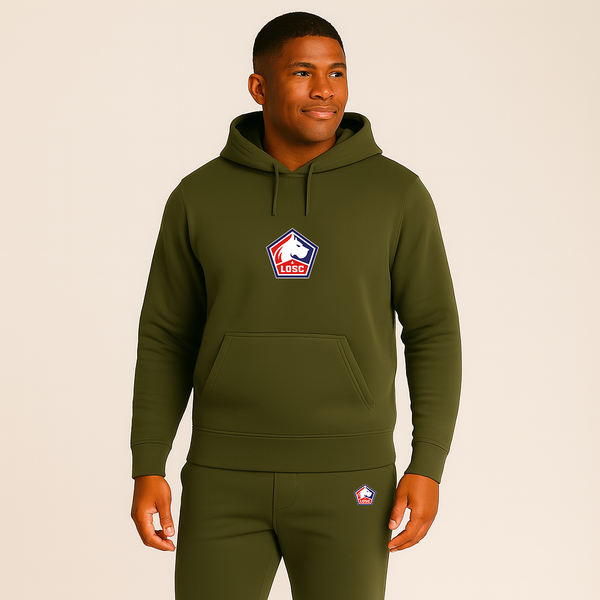 Men's Lille Olympique FC Hoodie Joggers Set