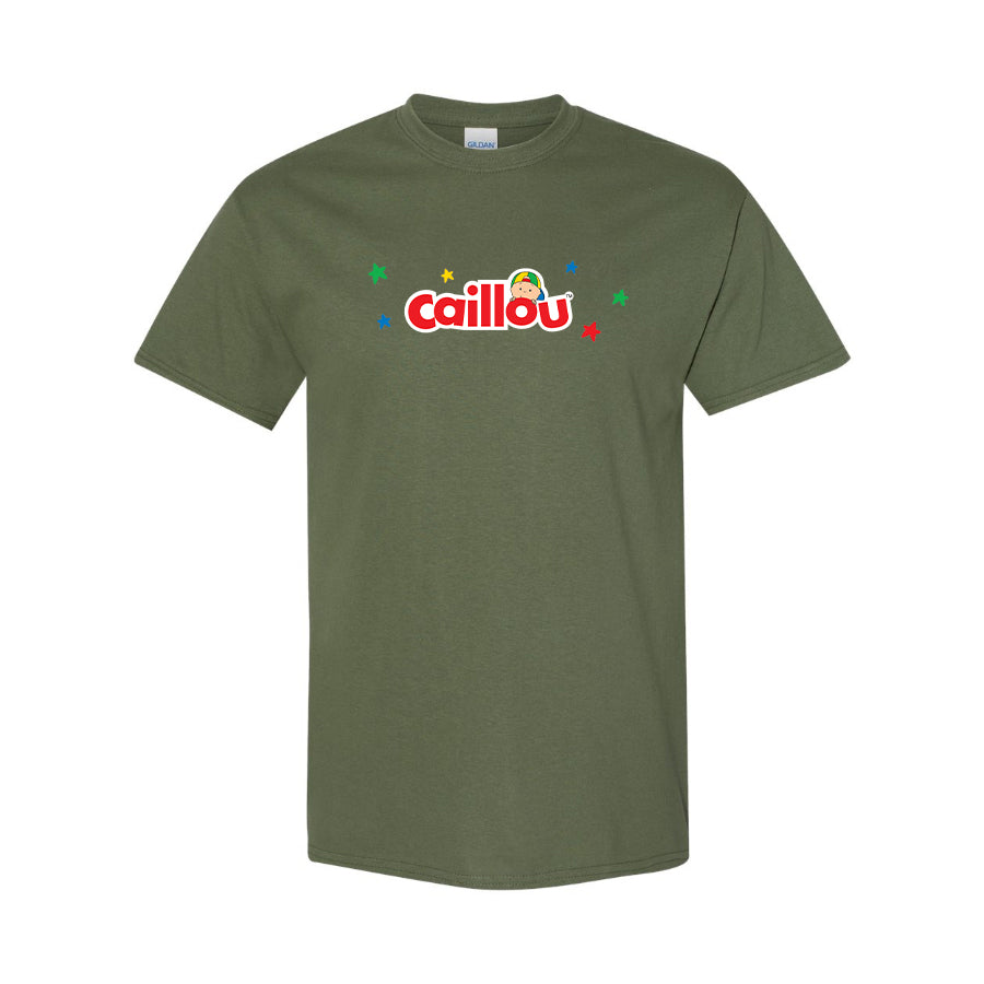 Youth Kids Caillou Cartoons Cotton T-Shirt