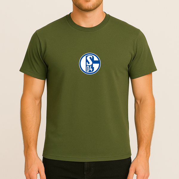 Men's Schalke 04 FC Cotton T-Shirt