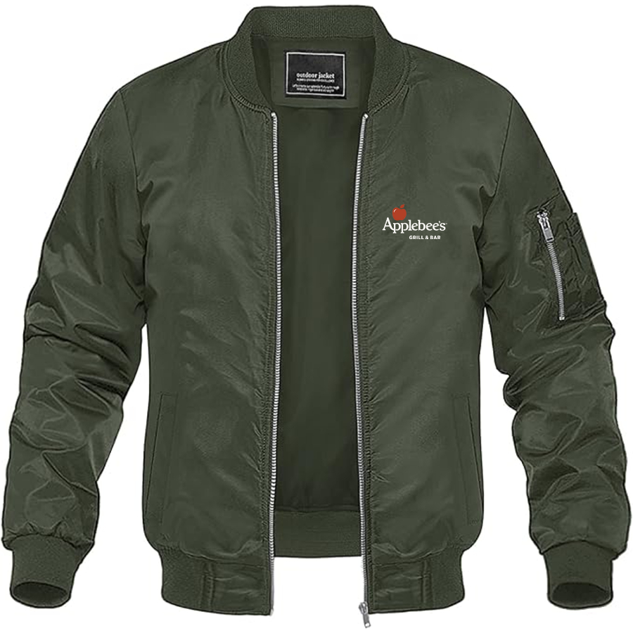 Men's Applebees Logo Lightweight Bomber Jacket