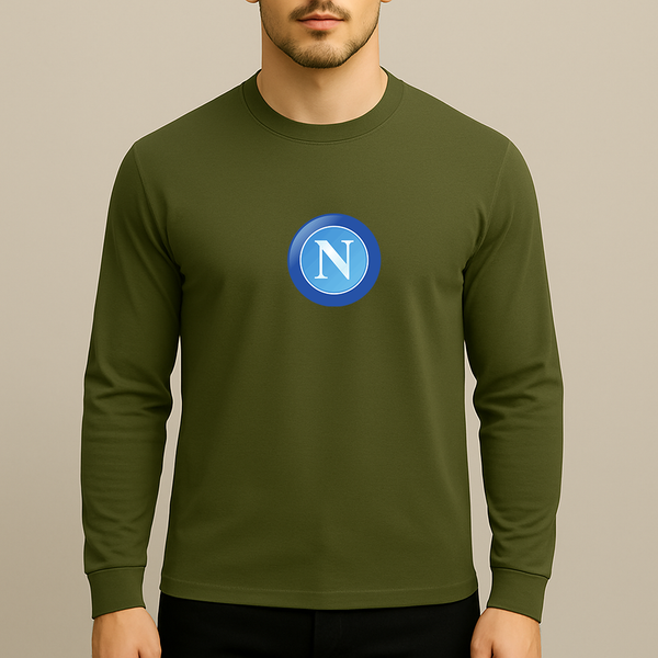 Men's Napoli FC Long Sleeve T-Shirt