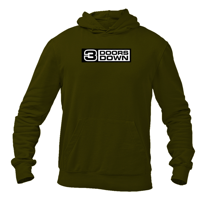 Men's 3 Doors Down Logo Pullover Hoodie