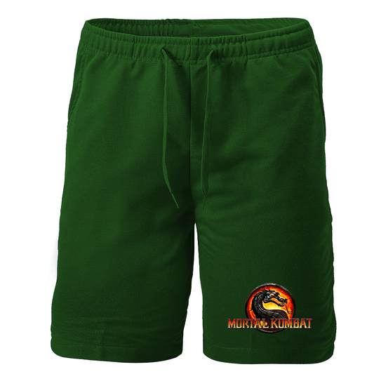 Men's Mortal Kombat Game Athletic Fleece Shorts