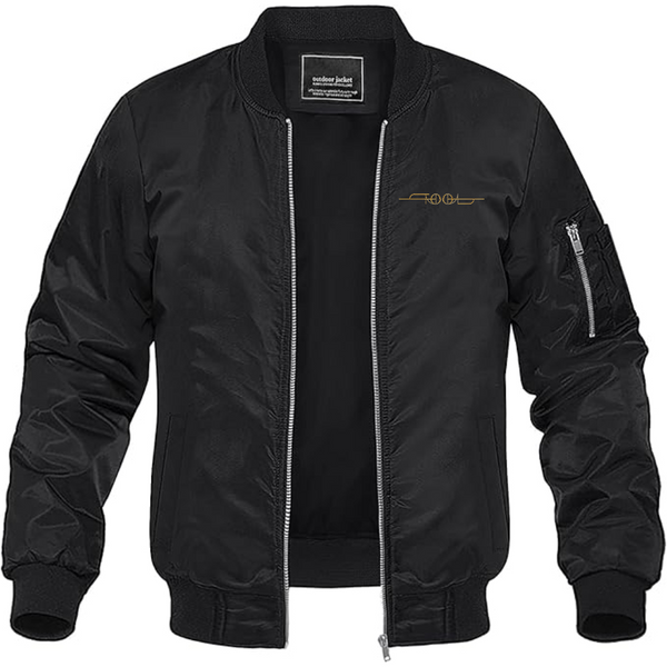 Men's Tool  Lightweight Bomber Jacket Windbreaker Softshell Varsity Jacket Coat