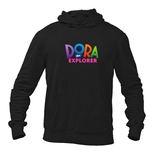 Men's Dora The Explorer Cartoon Pullover Hoodie