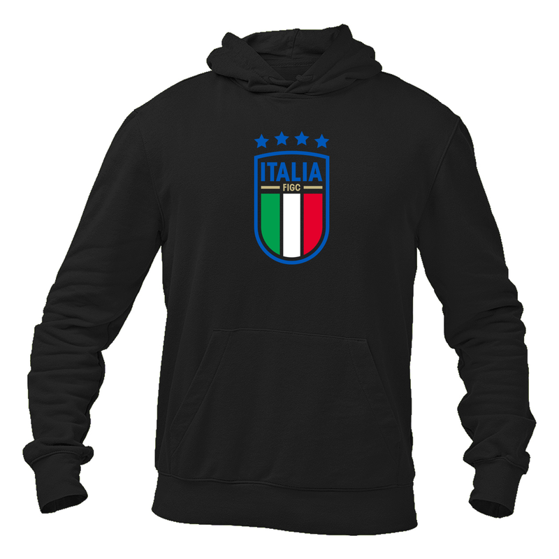 Men's Italy National Soccer Pullover Hoodie
