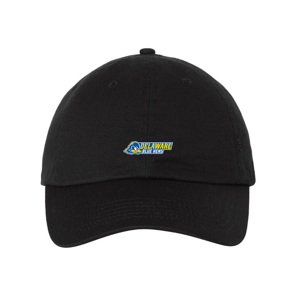 Delaware Blue Hens Valucap Adult Bio-Washed Classic Dad Hat