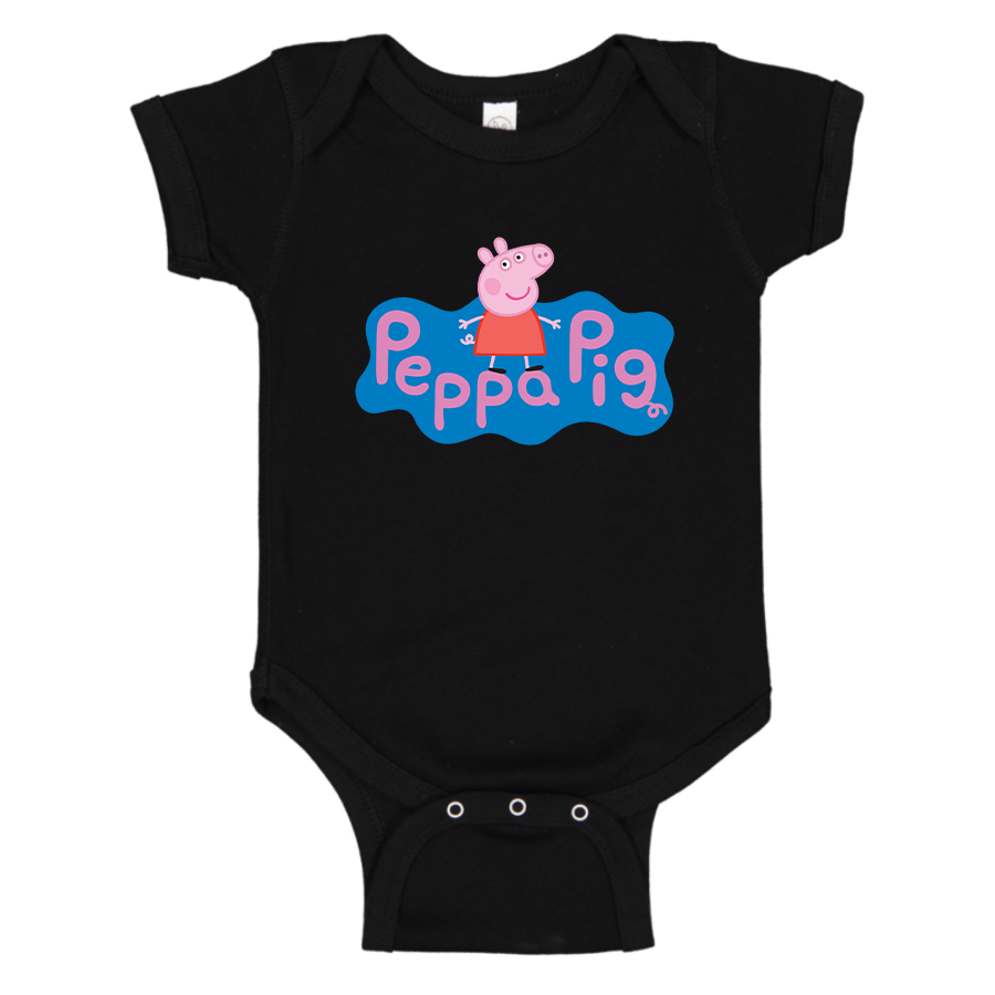 Pegga Pig Cartoon Baby Romper Onesie
