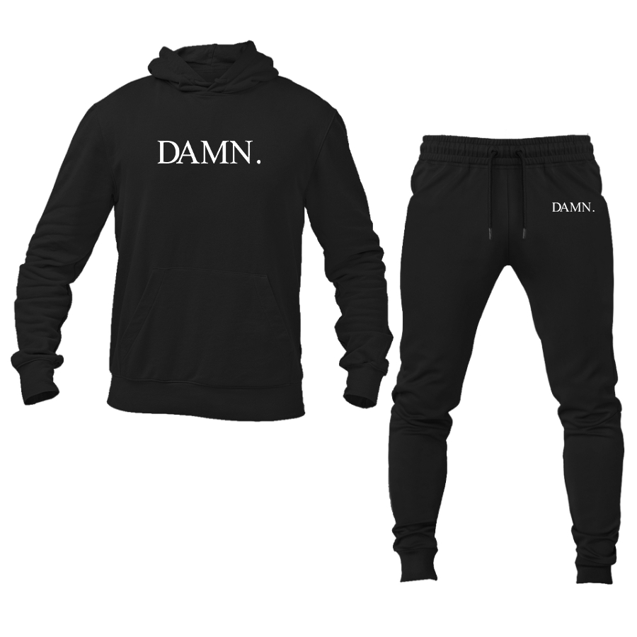 Men's Damn Kendrick Lamar TDE Rap Album Music Hoodie Joggers Set