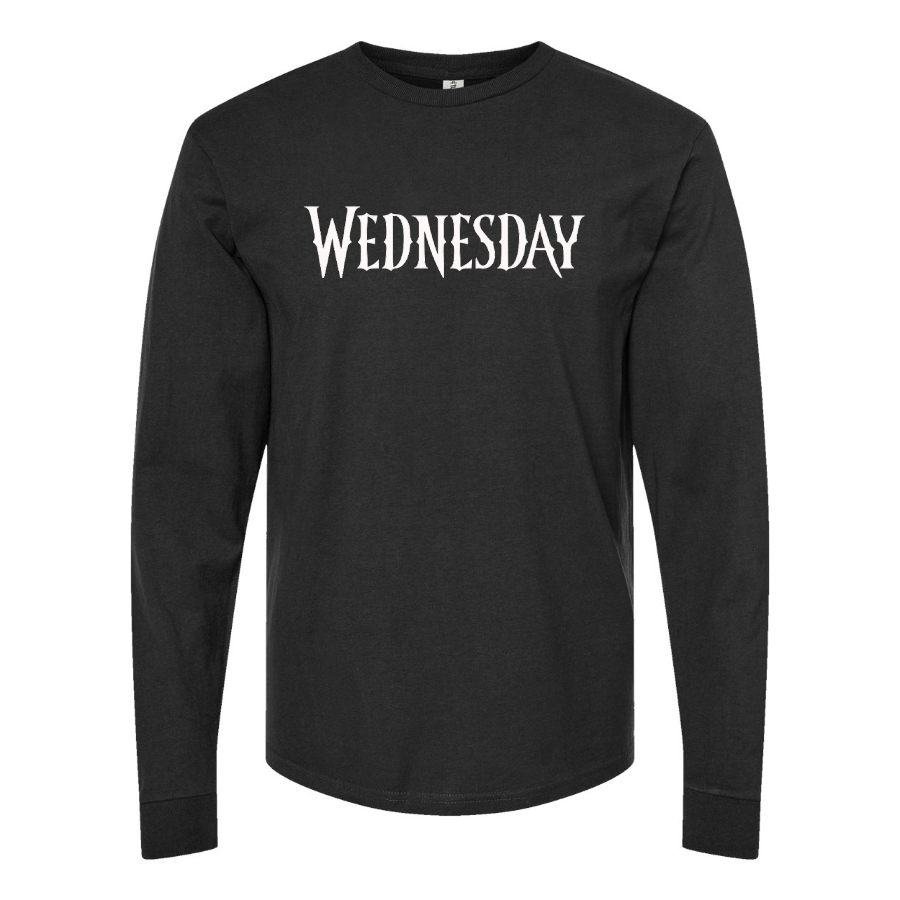 Youth Kids Wednesday Show Long Sleeve T-Shirt