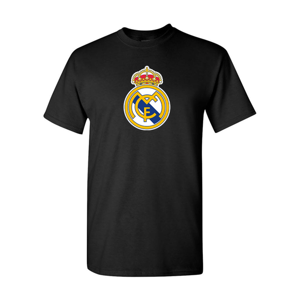 Youth Kids Real Madrid Soccer Cotton T-Shirt