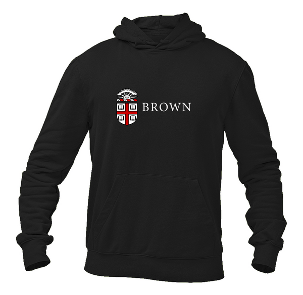 Men's Brown University Softstyle Midweight Hooded Sweatshirt