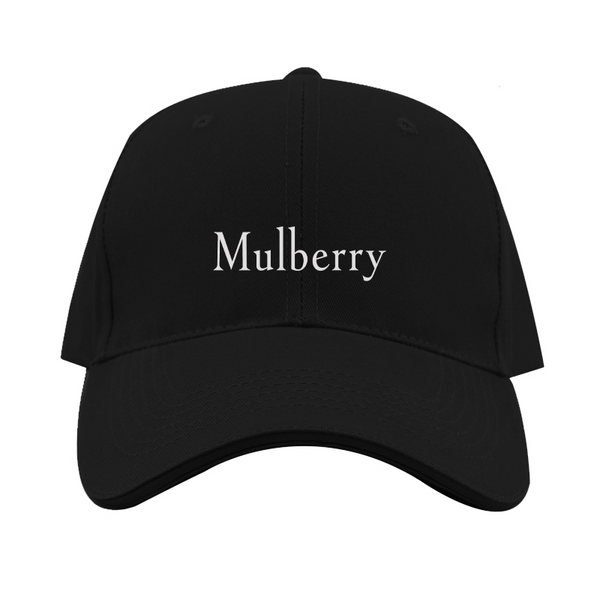 Mulberry  Logo  Dad Baseball Cap Hat