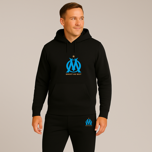 Men's Olympique de Marseille FC Hoodie Joggers Set