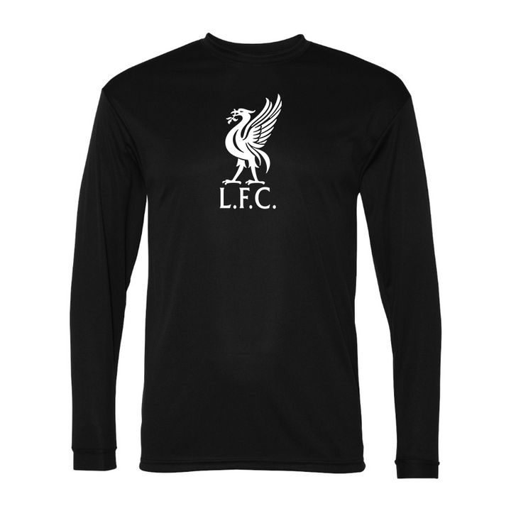 Men’s Liverpool L.F.C Soccer  Polyester Long Sleeve T-Shirt