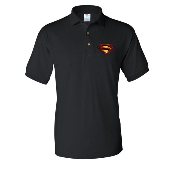 Men's Superman Superhero Dry Blend Polo