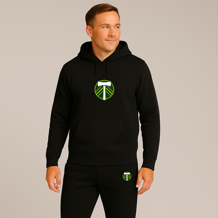 Men's Portland Timbers FC Hoodie Joggers Set